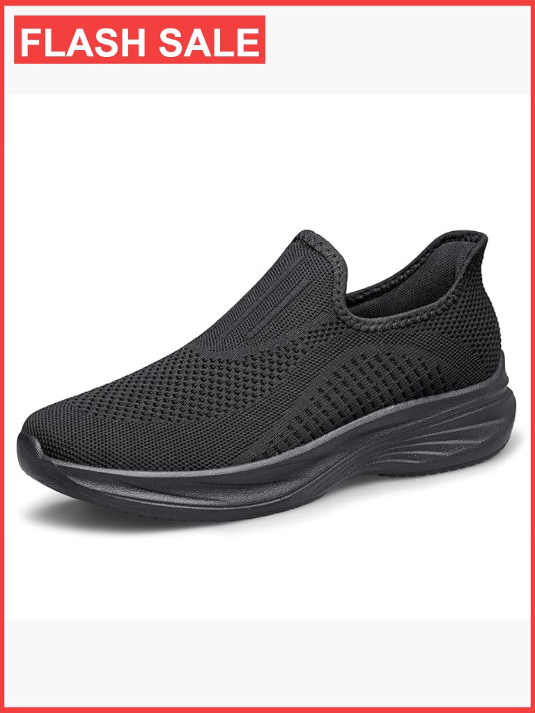 Unisex Slip-On Loafers Casual Walking Shoes Lightweight Fashion Sneakers Mesh